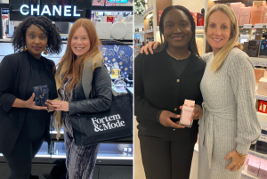 Fortem & Mode Retail Consultants on counter.